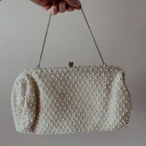 Vintage Corde Bead Purse